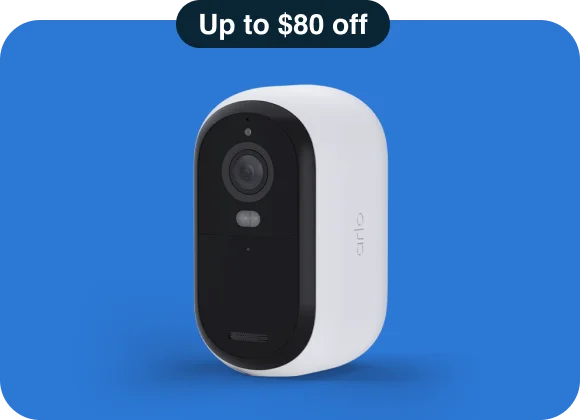Up to $80 off. Arlo Essential 2K Camera.