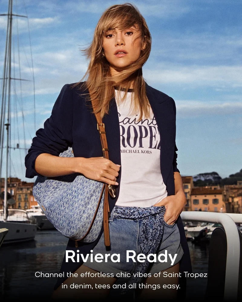 Riviera Ready Channel the effortless chic vibes of Saint Tropez in denim, tees and all things easy.