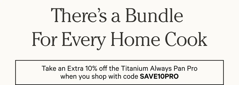 There's a Bundle For Every Home Cook
