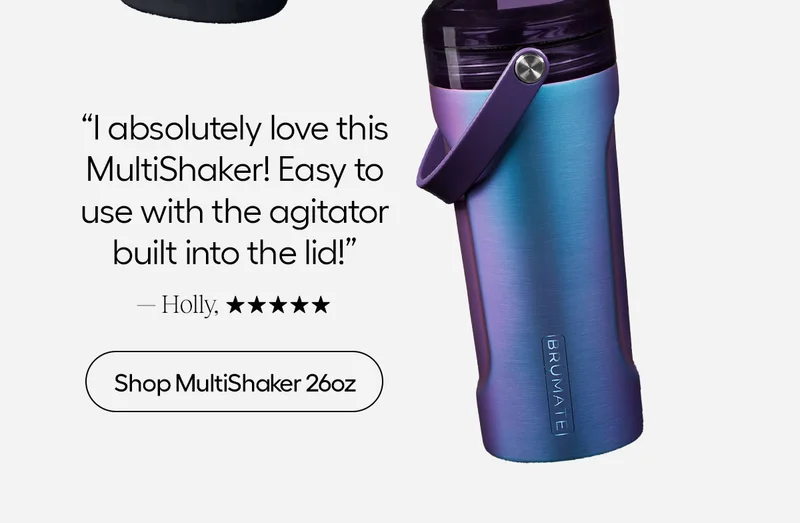 "I absolutely love this MultiShaker! Easy to use with the agitator built in lid!" - holly - Shop MultiShaker 26oz