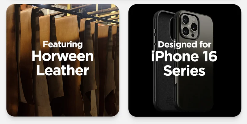 Featuring Horween Leather. Designed for iPhone 16 Series