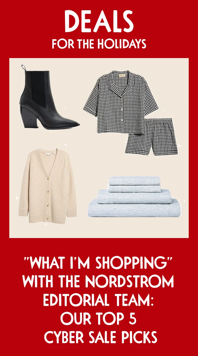 Collage of Cyber Sale picks.