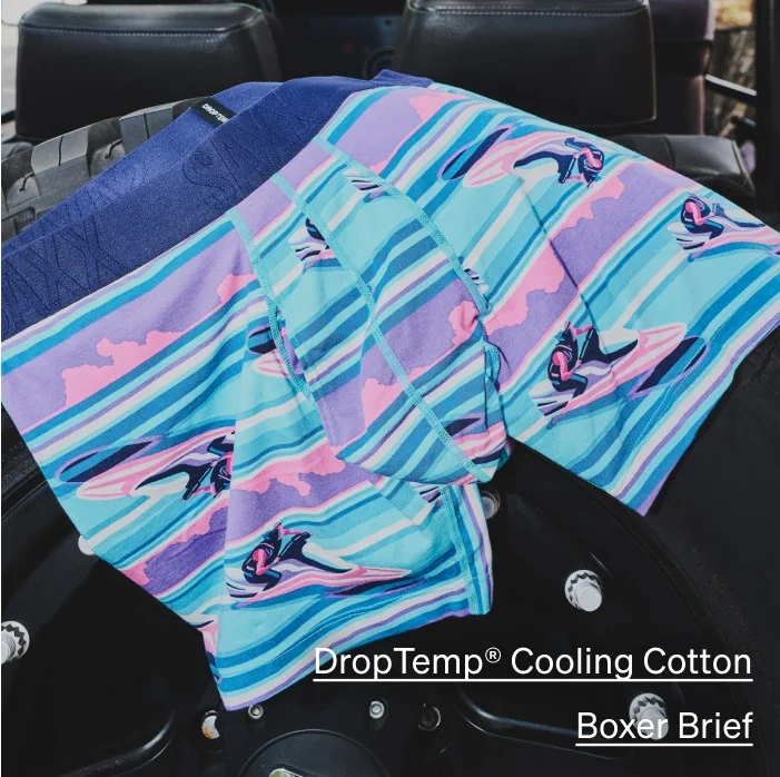 DropTemp™ Cooling Cotton Boxer Brief