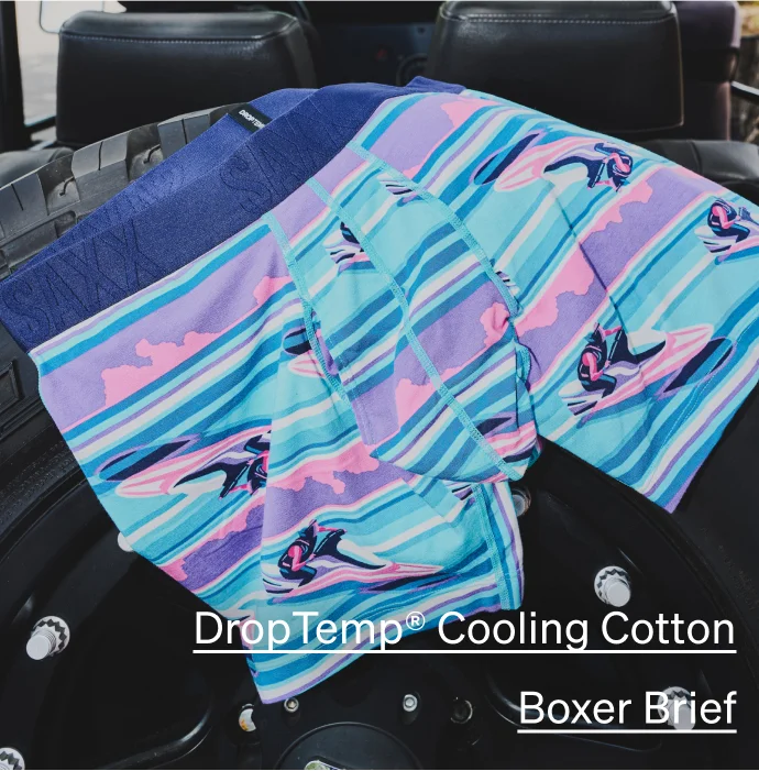 DropTemp™ Cooling Cotton Boxer Brief