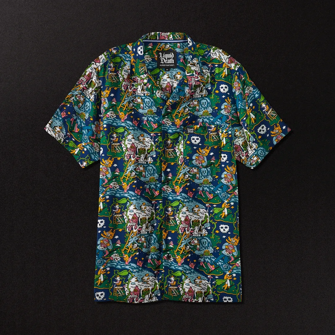 Acid Death Button-Up