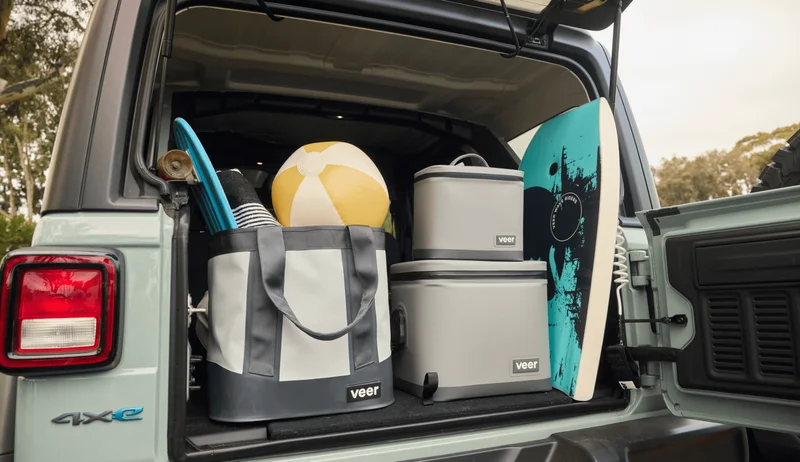 to the beach, pool, grocery store, and beyond.