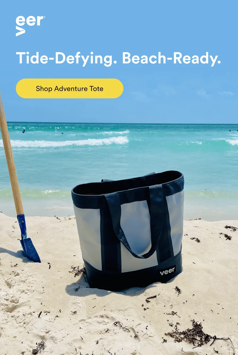 tide-defying. beach-ready. - shop adventure tote