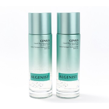 Algenist GENIUS Liquid Skin Resurfacing 2% BHA Toner BOGO