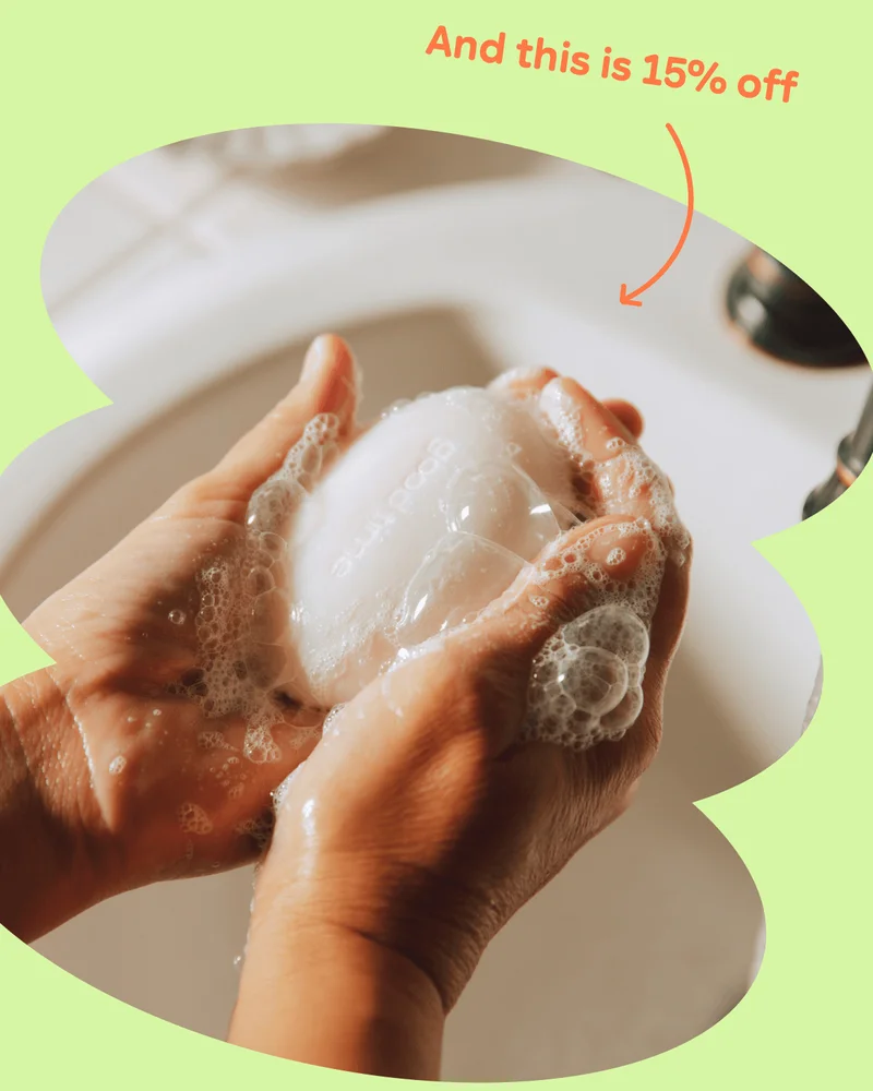 And this is 15% off. Image: Facial Cleansing Bar