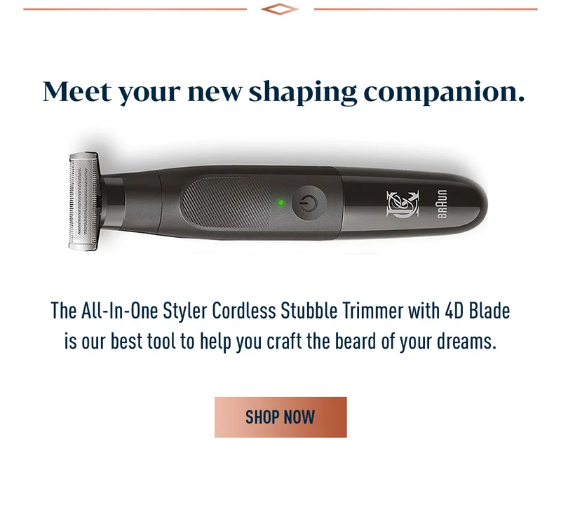 Meet your new shaping companion. All-In-One Styler. SHOP NOW