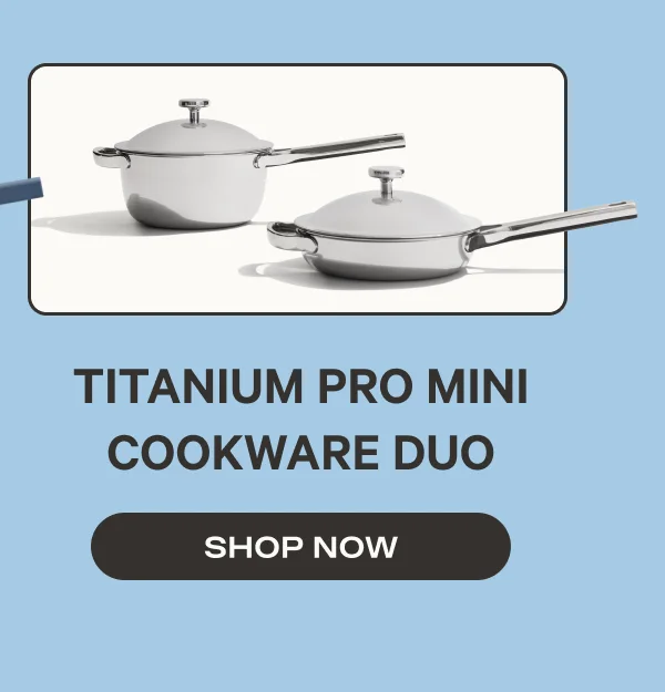 Titanium Pro Mini Cookware Duo