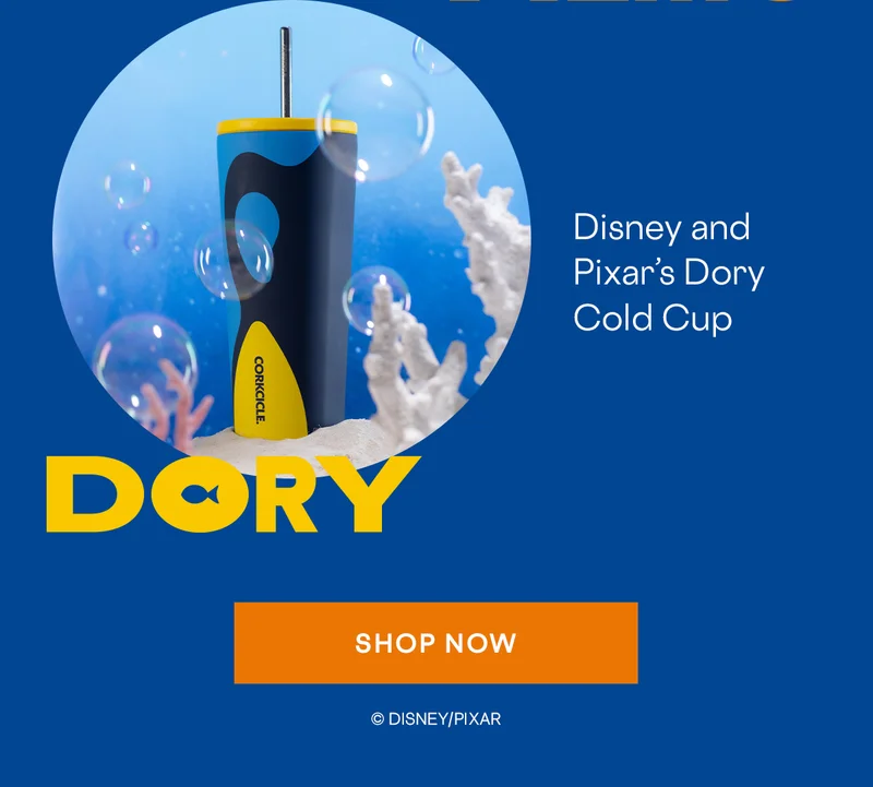 NEW Nemo and Dory drinkware