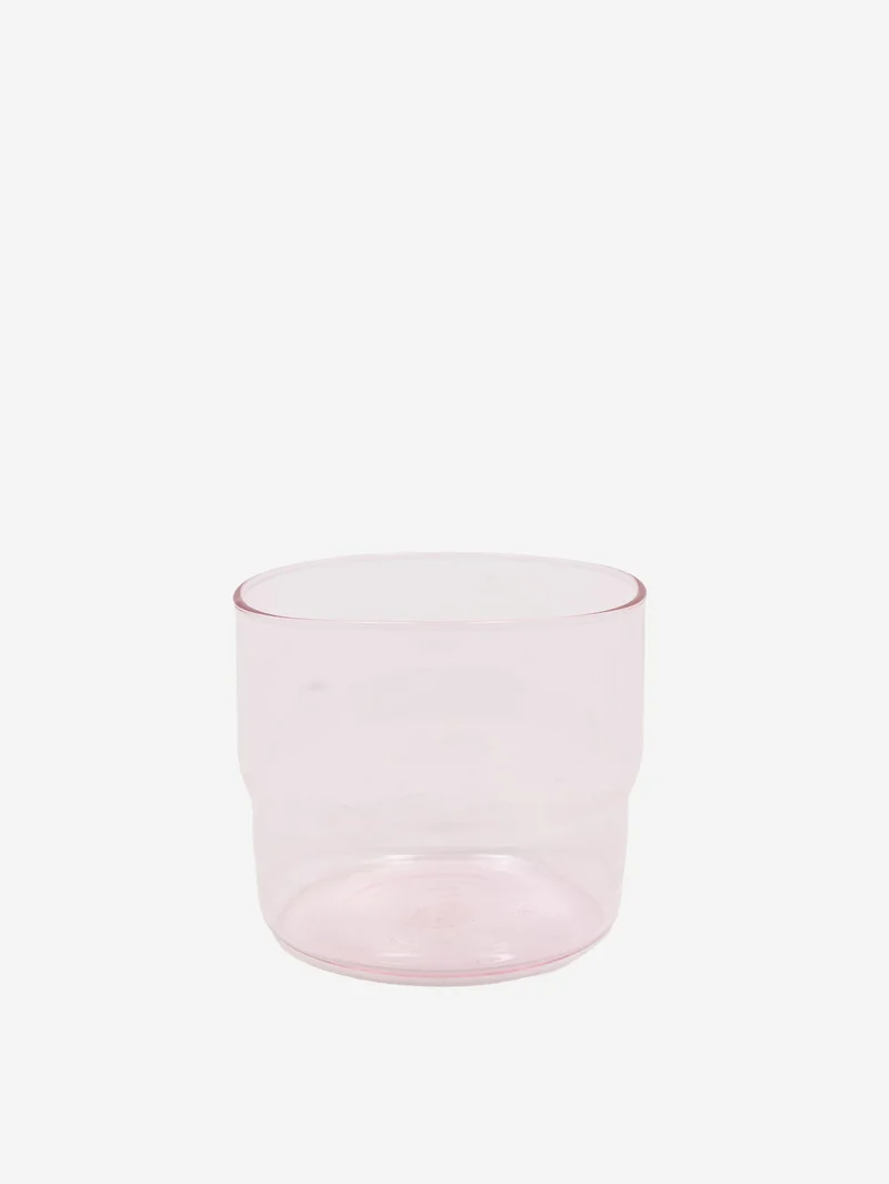 Image of Goodhood Lifestore Glass Stacking Tumbler 300ml - Pink