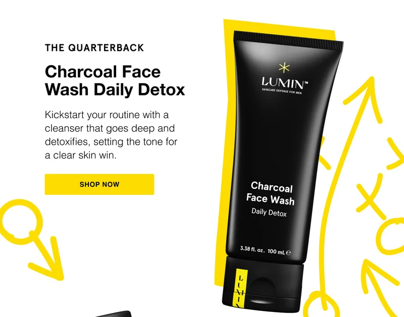Charcoal Face Wash Daily Detox - SHOP NOW