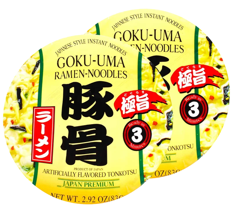 Image of Shirakiku Goku-Uma Ramen Bowl - Tonkotsu (2 Pack)