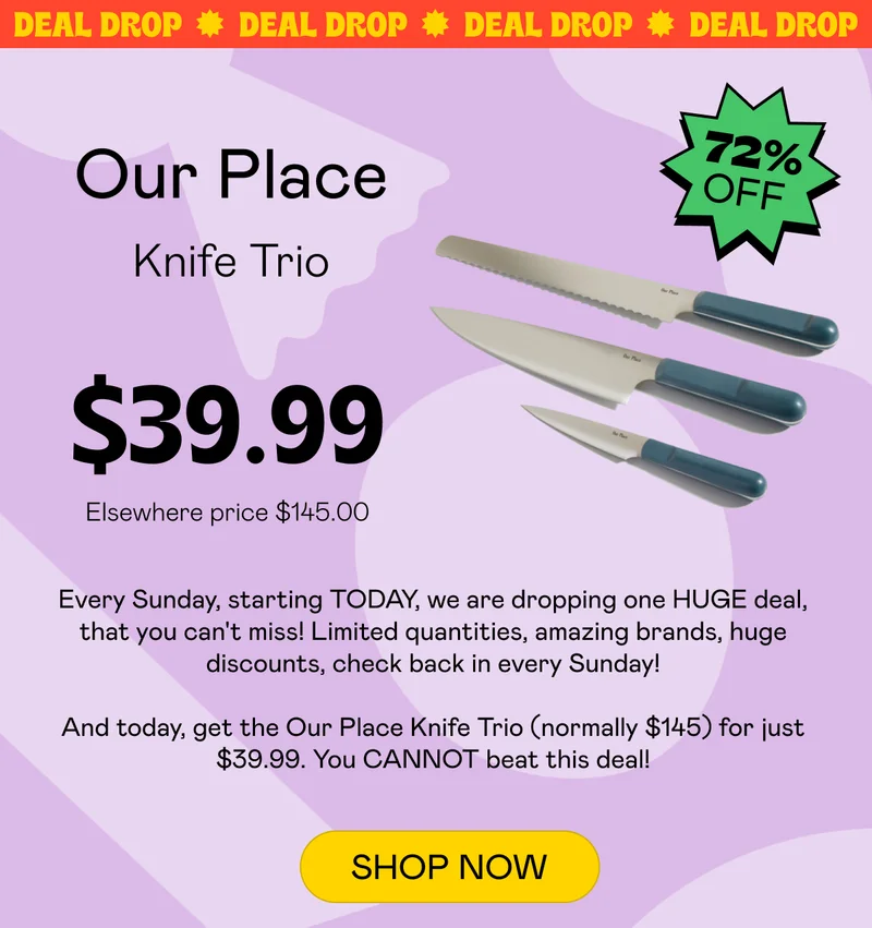 DEAL DROP