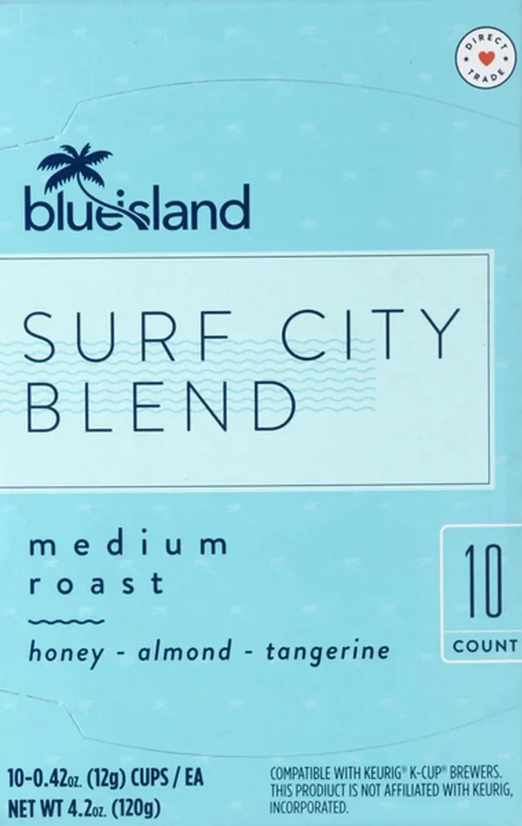 Image of Blue Island Surf City Blend Medium Roast Ground Coffee