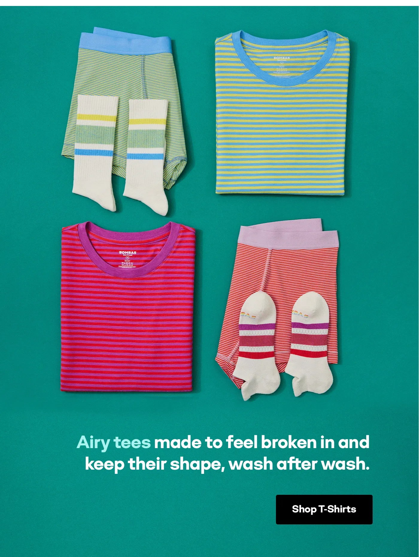 Airy tees made to feel broken in and keep their shape, wash after wash. | Shop T-Shirts