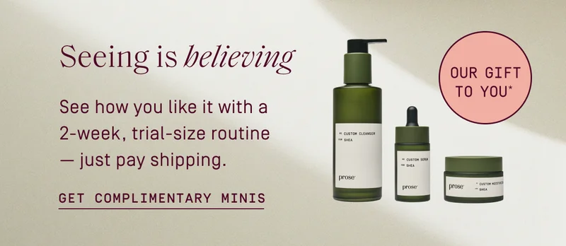 Get complimentary minis