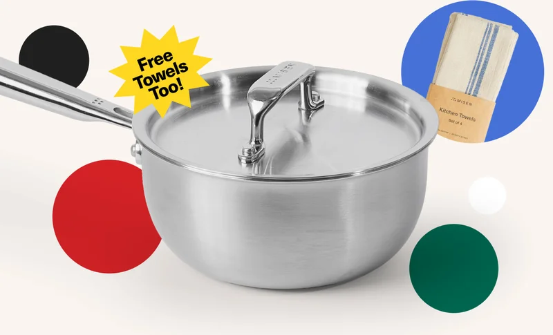 Win a free 3QT Saucier with free toels!