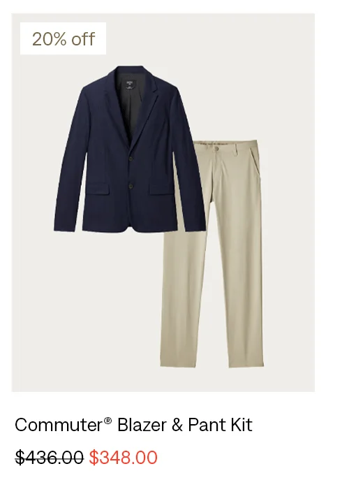Commuter® Blazer & Pant Kit