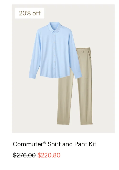 Commuter® Shirt and Pant Kit