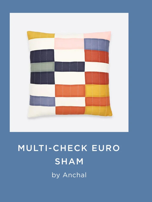 Multi-Check Euro Sham