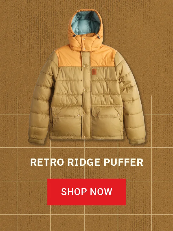 Retro Ridge Puffer