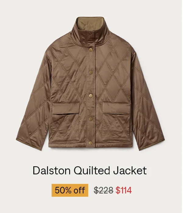 Dalston Quilted Jacket: Now $114