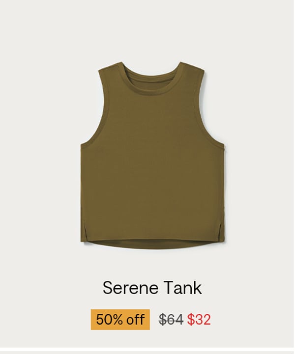 Serene Tank: Now $32