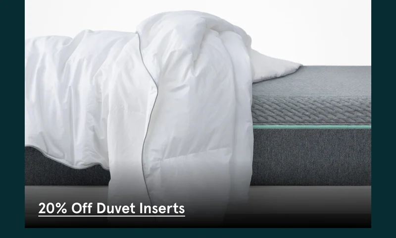 20% Off Duvet Inserts