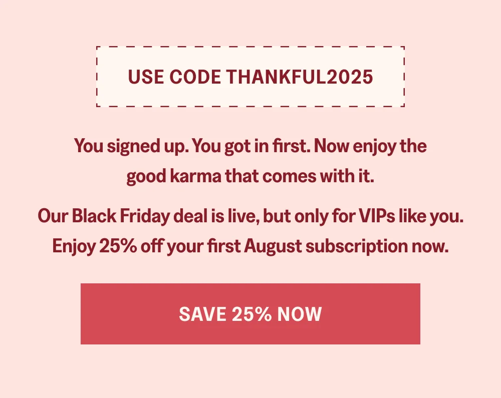 Use Code THANKFUL2025