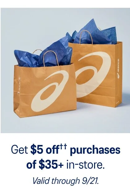 Get $5 off purchases of $35+ in store