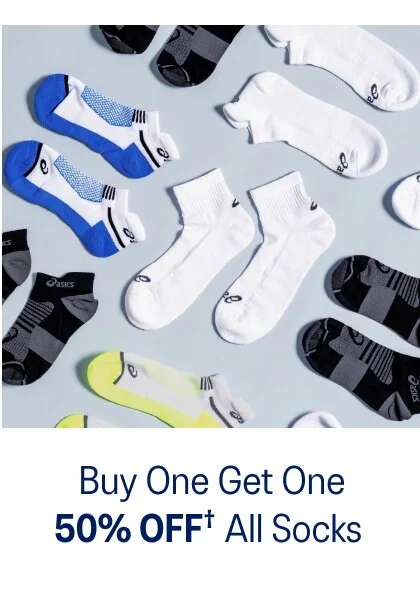 Buy One Get One 50% OFF All Socks