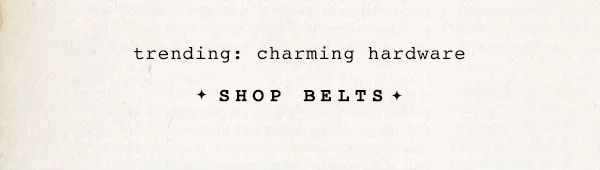 Shop belts
