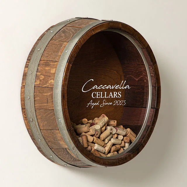 Personalized Wine Barrel of Memories
