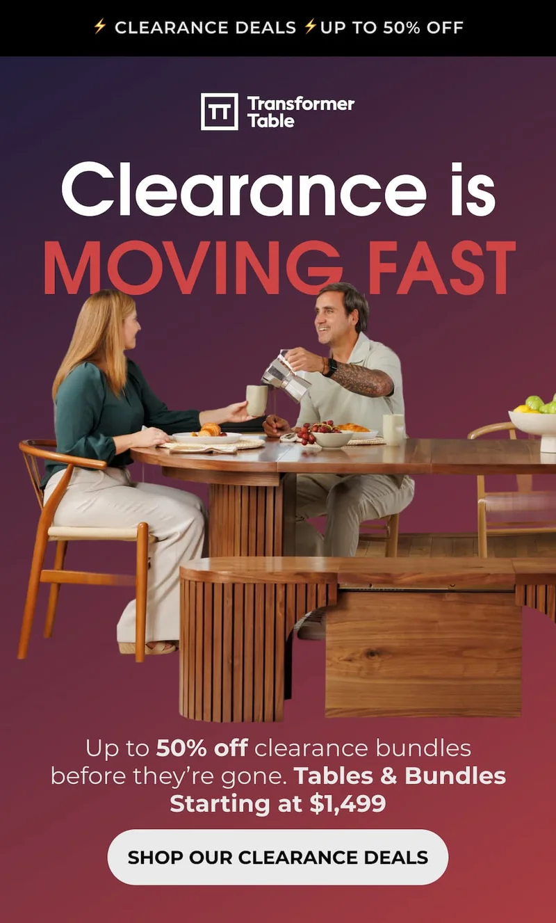 SHOP OUR CLEARANCE SALE
