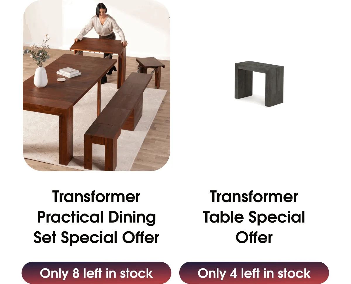 TRANSFORMER TABLE SPECIAL OFFER