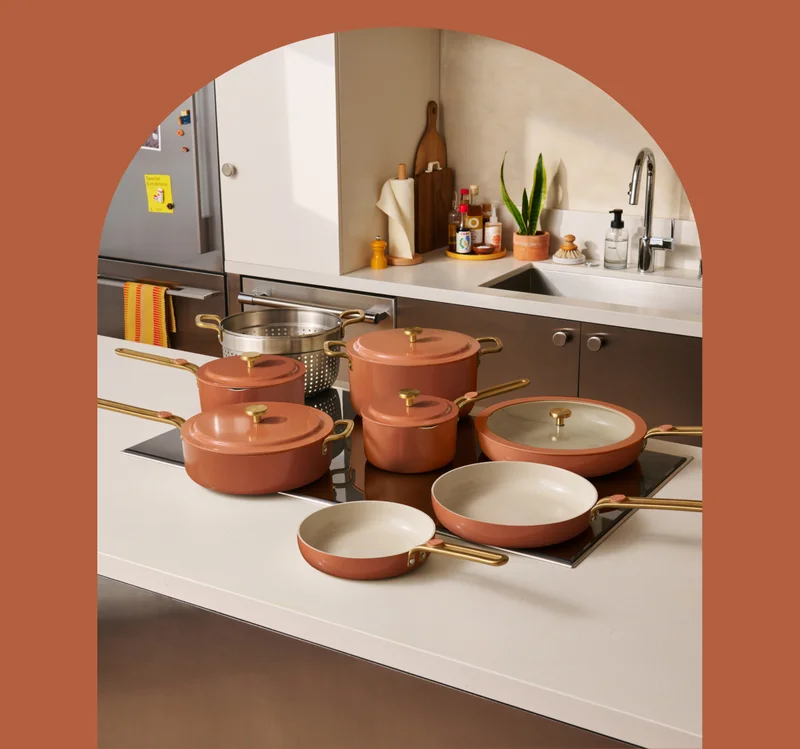 Our Essentials Collection brings systems thinking to cookware. The idea that good design is so well-considered, it almost feels invisible.