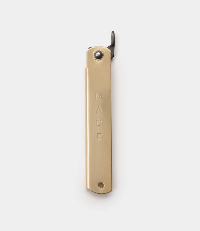 Brass Higo Knives