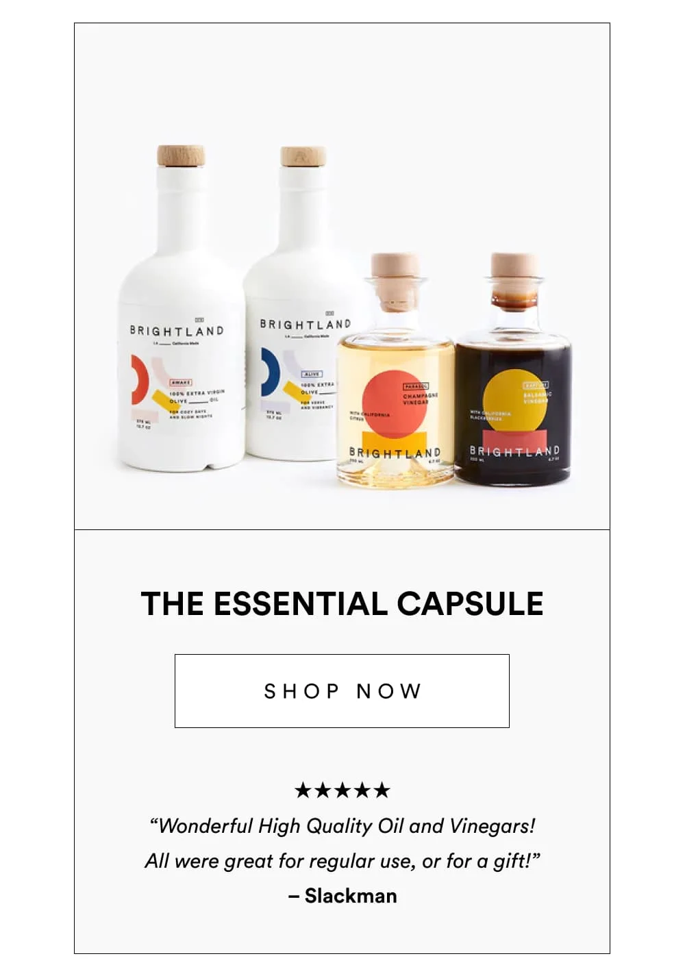 The Essential Capsule [ Shop Now ]