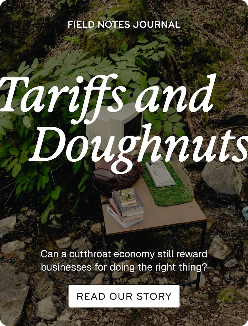 Tariffs And Doughnuts Field Note