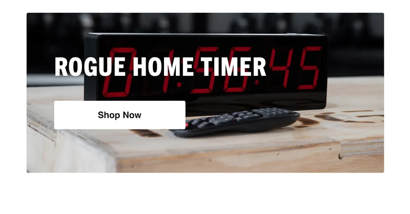 Rogue Home Timer - Shop Now Rogue Home Timer - Shop Now