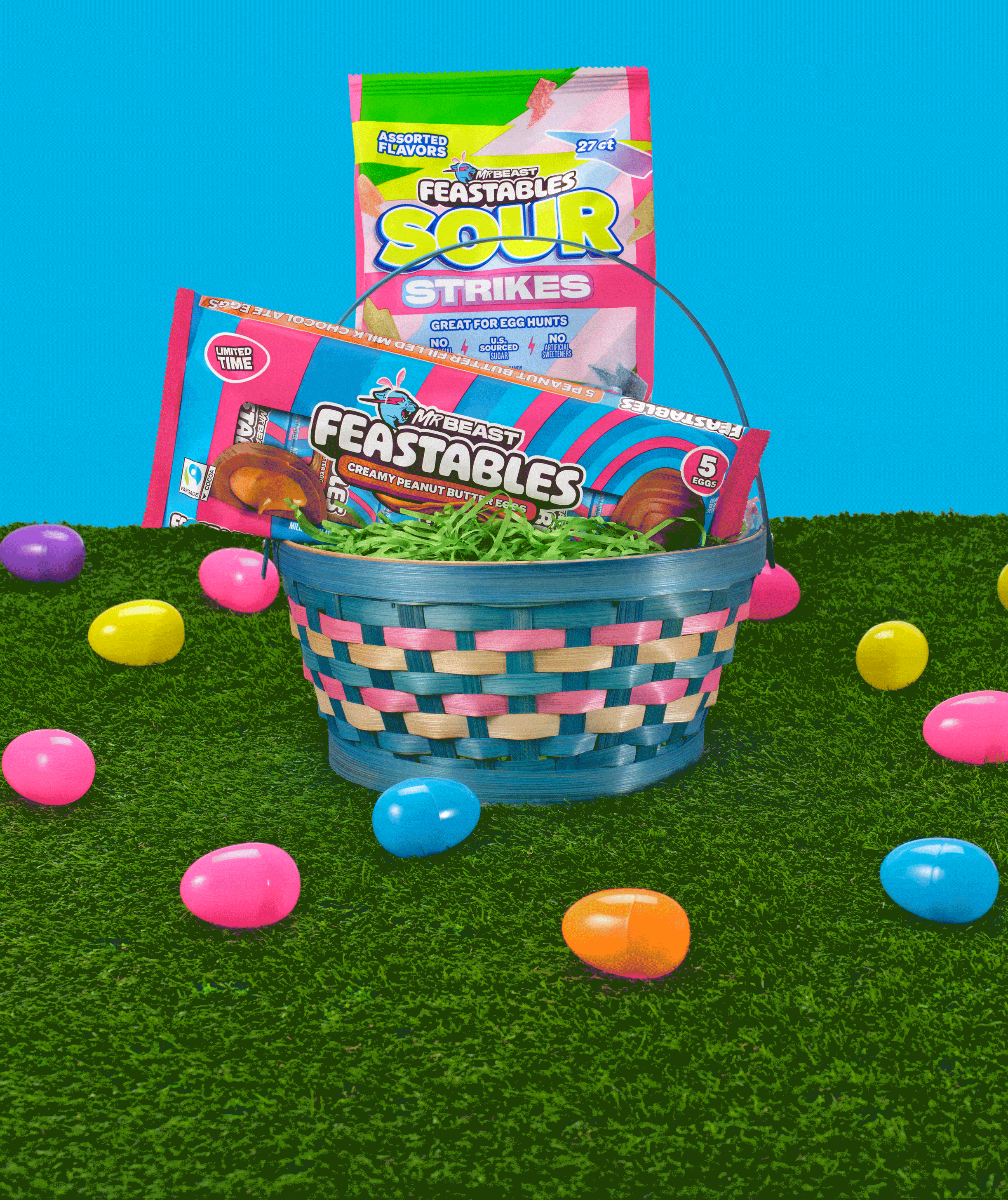 CREAMY PEANUT BUTTER EGGS! Smooth milk chocolate with a creamy peanut butter center. Click here to find a store.