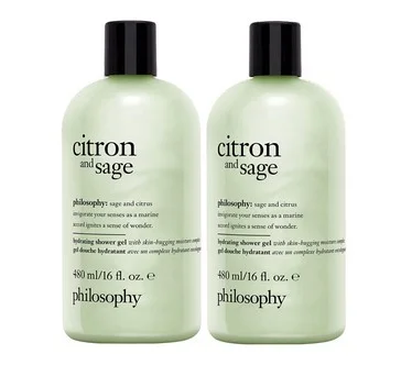 philosophy summer refreshers 16oz shower gel duo