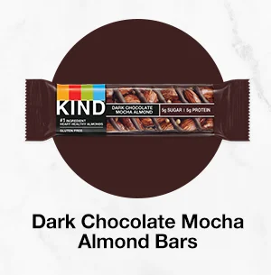 Dark Chocolate Mocha Almond Nut Bars