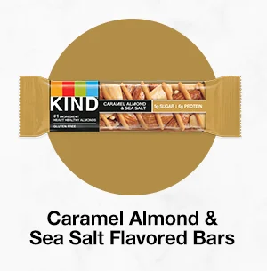 Caramel Almond & Sea Salt Nut Bars