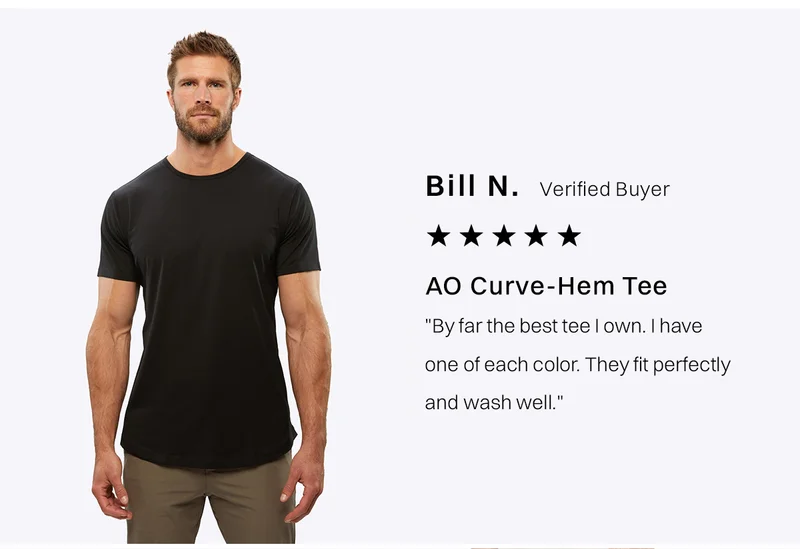 AO Curve-Hem Tee