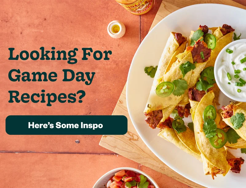 Looking for Game Day Recipes? Here's some inspo...