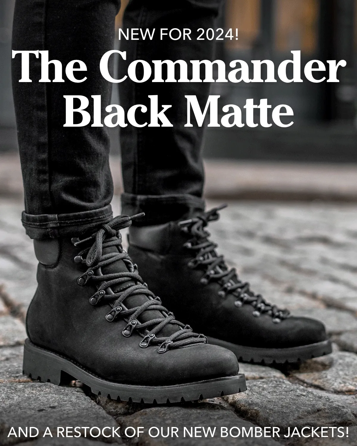 New for 2024! The Commander Black Matte